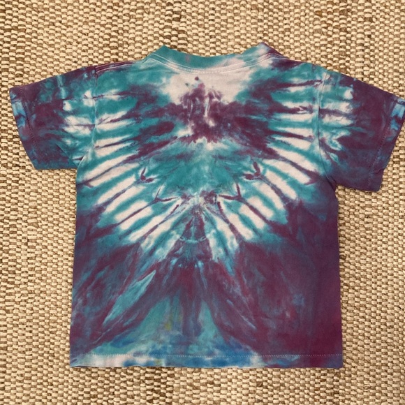 VNTG Cat in the Hat Grateful Dead RARE Parking Lot Tie Dye Tour Shirt Unisex 6-8 - Picture 2 of 5